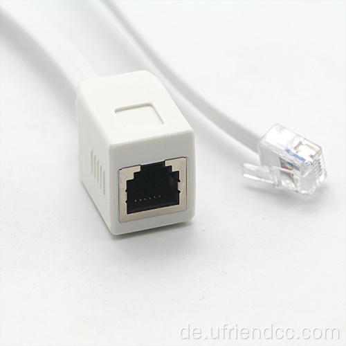 6p6c Spiralgewinne RJ11/RJ22/RJ45 Telefonkabel